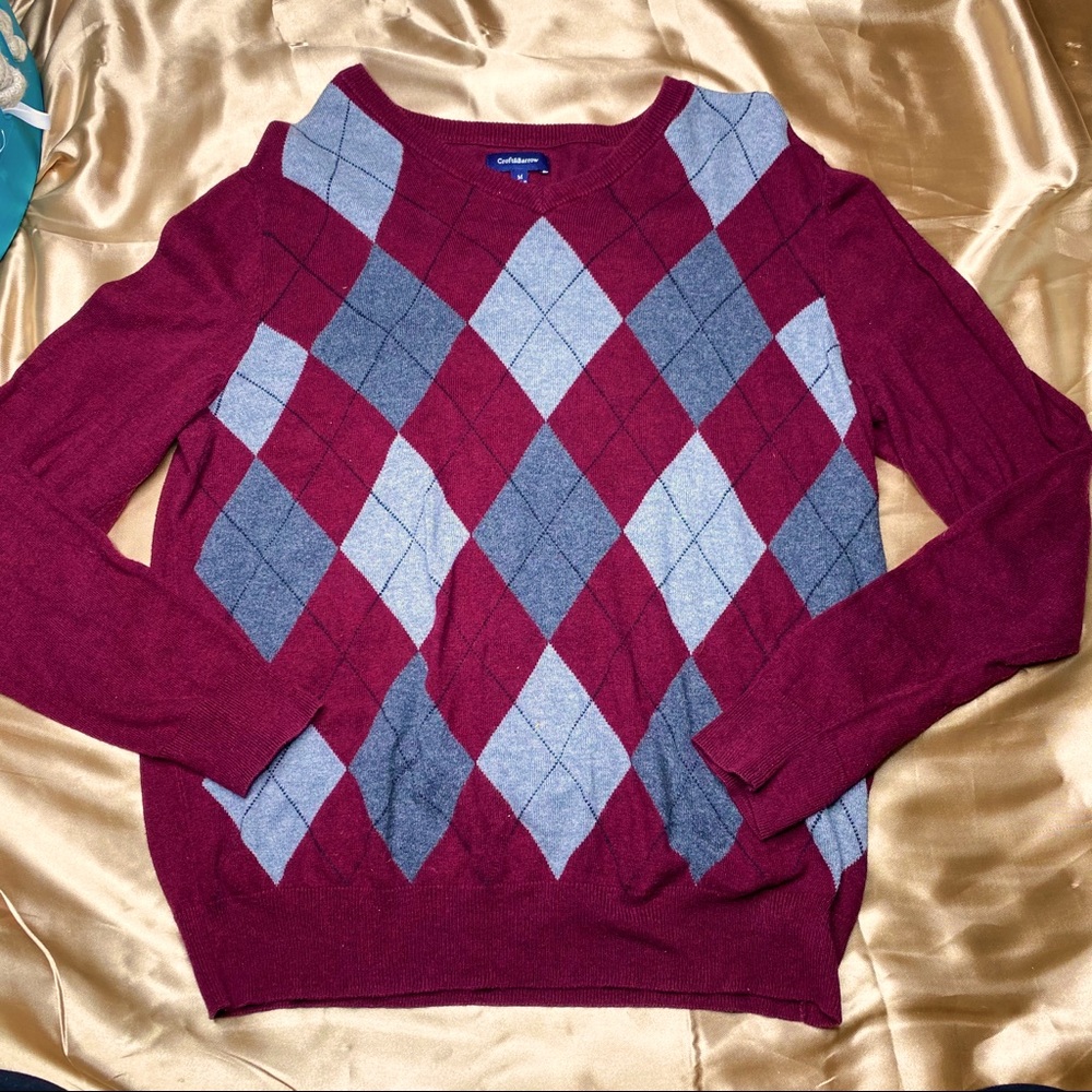 Croft & Barrow Argyle Sweater